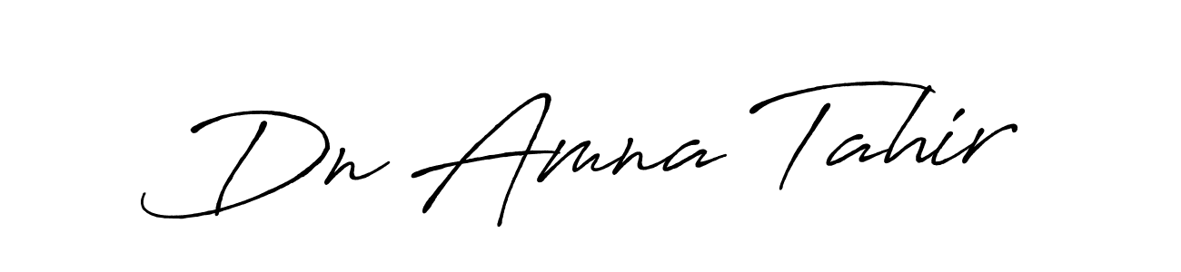 You should practise on your own different ways (Antro_Vectra_Bolder) to write your name (Dn Amna Tahir) in signature. don't let someone else do it for you. Dn Amna Tahir signature style 7 images and pictures png