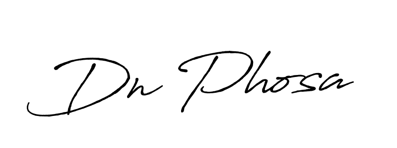 How to make Dn Phosa signature? Antro_Vectra_Bolder is a professional autograph style. Create handwritten signature for Dn Phosa name. Dn Phosa signature style 7 images and pictures png