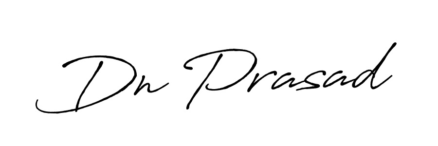 Use a signature maker to create a handwritten signature online. With this signature software, you can design (Antro_Vectra_Bolder) your own signature for name Dn Prasad. Dn Prasad signature style 7 images and pictures png