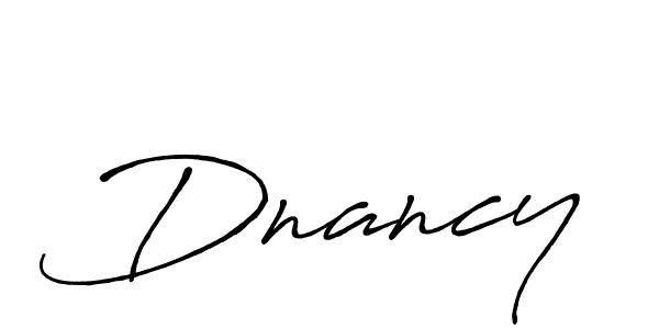 Make a beautiful signature design for name Dnancy. With this signature (Antro_Vectra_Bolder) style, you can create a handwritten signature for free. Dnancy signature style 7 images and pictures png