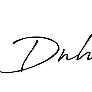 Once you've used our free online signature maker to create your best signature Antro_Vectra_Bolder style, it's time to enjoy all of the benefits that Dnh name signing documents. Dnh signature style 7 images and pictures png