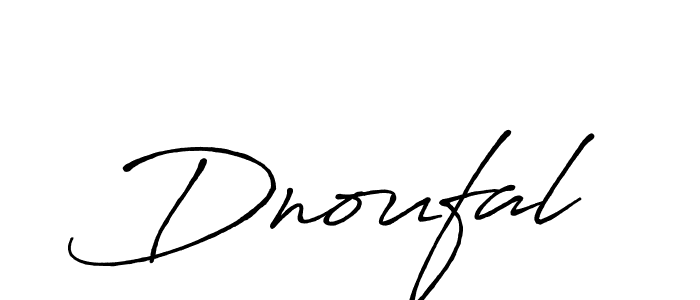 if you are searching for the best signature style for your name Dnoufal. so please give up your signature search. here we have designed multiple signature styles  using Antro_Vectra_Bolder. Dnoufal signature style 7 images and pictures png