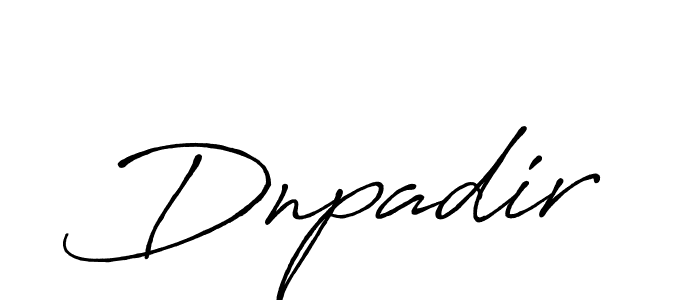 Use a signature maker to create a handwritten signature online. With this signature software, you can design (Antro_Vectra_Bolder) your own signature for name Dnpadir. Dnpadir signature style 7 images and pictures png