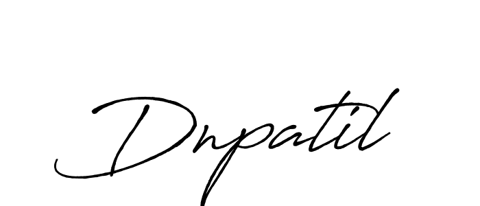 Use a signature maker to create a handwritten signature online. With this signature software, you can design (Antro_Vectra_Bolder) your own signature for name Dnpatil. Dnpatil signature style 7 images and pictures png