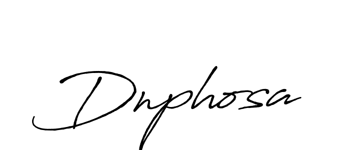 Design your own signature with our free online signature maker. With this signature software, you can create a handwritten (Antro_Vectra_Bolder) signature for name Dnphosa. Dnphosa signature style 7 images and pictures png