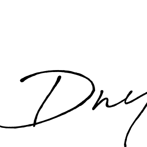 Make a beautiful signature design for name Dny. With this signature (Antro_Vectra_Bolder) style, you can create a handwritten signature for free. Dny signature style 7 images and pictures png