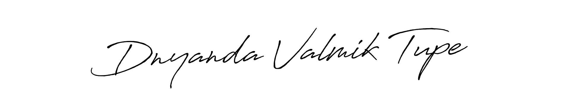 Antro_Vectra_Bolder is a professional signature style that is perfect for those who want to add a touch of class to their signature. It is also a great choice for those who want to make their signature more unique. Get Dnyanda Valmik Tupe name to fancy signature for free. Dnyanda Valmik Tupe signature style 7 images and pictures png