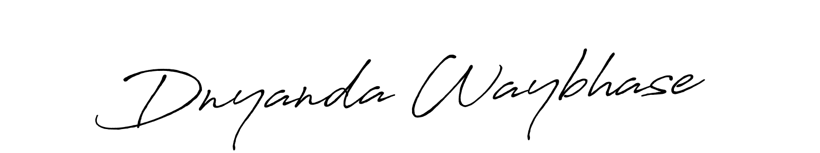 How to make Dnyanda Waybhase signature? Antro_Vectra_Bolder is a professional autograph style. Create handwritten signature for Dnyanda Waybhase name. Dnyanda Waybhase signature style 7 images and pictures png