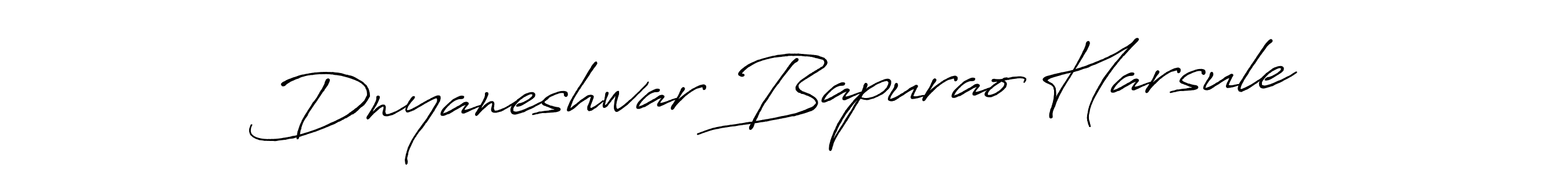 Make a beautiful signature design for name Dnyaneshwar Bapurao Harsule. With this signature (Antro_Vectra_Bolder) style, you can create a handwritten signature for free. Dnyaneshwar Bapurao Harsule signature style 7 images and pictures png