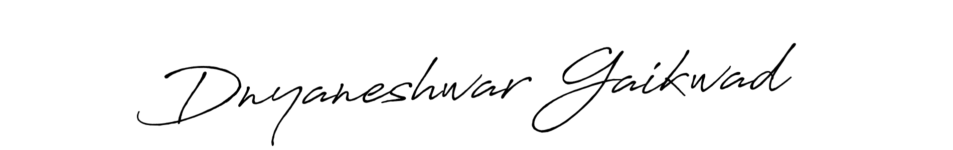 Make a beautiful signature design for name Dnyaneshwar Gaikwad. Use this online signature maker to create a handwritten signature for free. Dnyaneshwar Gaikwad signature style 7 images and pictures png