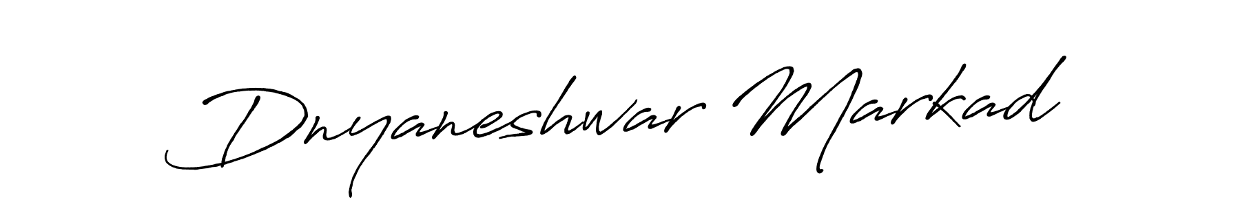 Design your own signature with our free online signature maker. With this signature software, you can create a handwritten (Antro_Vectra_Bolder) signature for name Dnyaneshwar Markad. Dnyaneshwar Markad signature style 7 images and pictures png