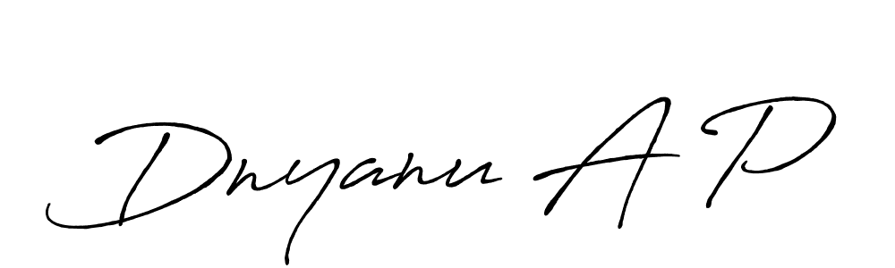 How to Draw Dnyanu A P signature style? Antro_Vectra_Bolder is a latest design signature styles for name Dnyanu A P. Dnyanu A P signature style 7 images and pictures png
