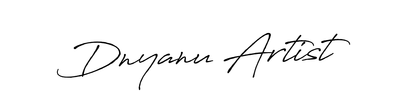 Make a beautiful signature design for name Dnyanu Artist. Use this online signature maker to create a handwritten signature for free. Dnyanu Artist signature style 7 images and pictures png