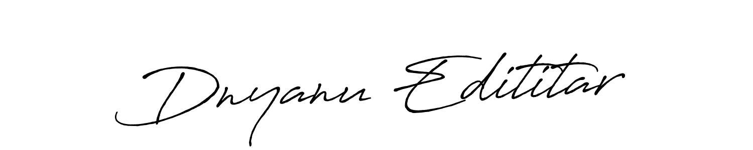 The best way (Antro_Vectra_Bolder) to make a short signature is to pick only two or three words in your name. The name Dnyanu Edititar include a total of six letters. For converting this name. Dnyanu Edititar signature style 7 images and pictures png