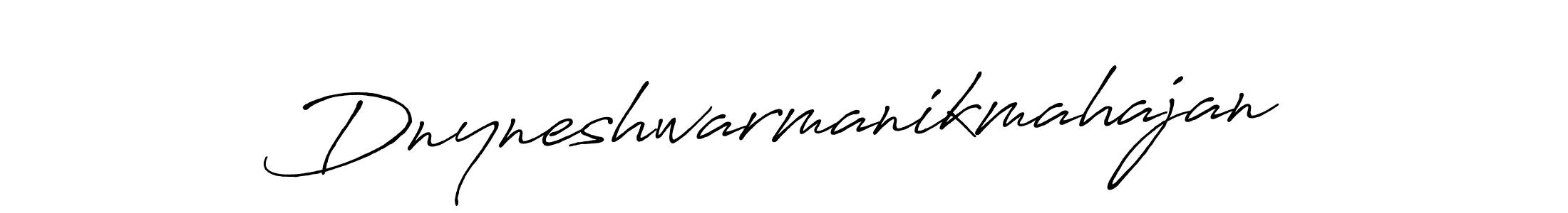 Also we have Dnyneshwarmanikmahajan name is the best signature style. Create professional handwritten signature collection using Antro_Vectra_Bolder autograph style. Dnyneshwarmanikmahajan signature style 7 images and pictures png