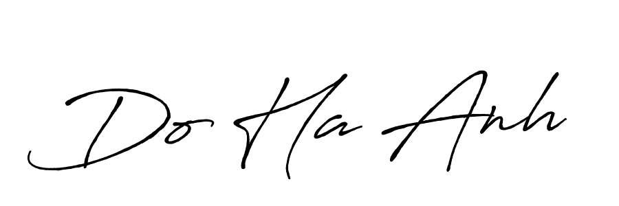 How to make Do Ha Anh signature? Antro_Vectra_Bolder is a professional autograph style. Create handwritten signature for Do Ha Anh name. Do Ha Anh signature style 7 images and pictures png