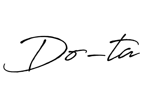 Here are the top 10 professional signature styles for the name Do-ta. These are the best autograph styles you can use for your name. Do-ta signature style 7 images and pictures png