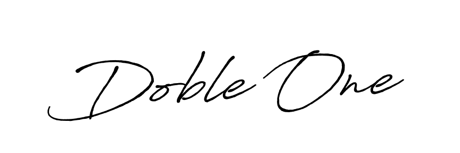 You should practise on your own different ways (Antro_Vectra_Bolder) to write your name (Doble One) in signature. don't let someone else do it for you. Doble One signature style 7 images and pictures png