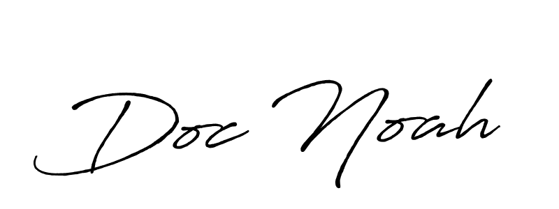 The best way (Antro_Vectra_Bolder) to make a short signature is to pick only two or three words in your name. The name Doc Noah include a total of six letters. For converting this name. Doc Noah signature style 7 images and pictures png