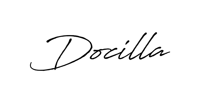 Make a beautiful signature design for name Docilla. Use this online signature maker to create a handwritten signature for free. Docilla signature style 7 images and pictures png