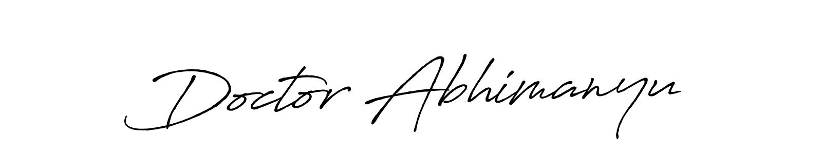 Best and Professional Signature Style for Doctor Abhimanyu. Antro_Vectra_Bolder Best Signature Style Collection. Doctor Abhimanyu signature style 7 images and pictures png