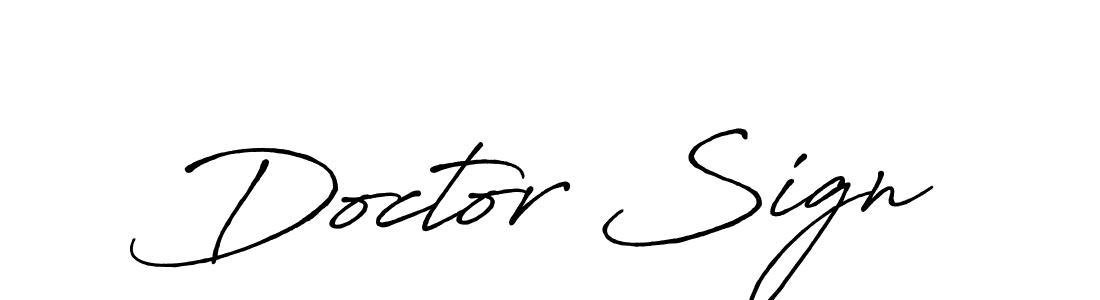 How to Draw Doctor Sign signature style? Antro_Vectra_Bolder is a latest design signature styles for name Doctor Sign. Doctor Sign signature style 7 images and pictures png