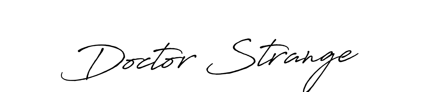 How to make Doctor Strange signature? Antro_Vectra_Bolder is a professional autograph style. Create handwritten signature for Doctor Strange name. Doctor Strange signature style 7 images and pictures png