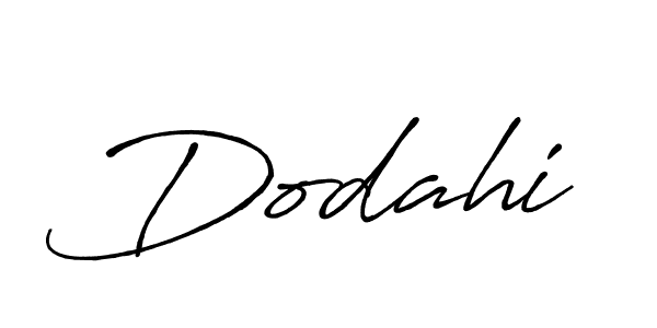 Create a beautiful signature design for name Dodahi. With this signature (Antro_Vectra_Bolder) fonts, you can make a handwritten signature for free. Dodahi signature style 7 images and pictures png