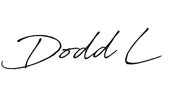 Use a signature maker to create a handwritten signature online. With this signature software, you can design (Antro_Vectra_Bolder) your own signature for name Dodd L. Dodd L signature style 7 images and pictures png