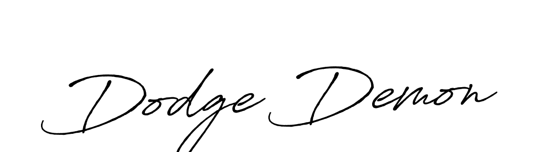 Make a beautiful signature design for name Dodge Demon. With this signature (Antro_Vectra_Bolder) style, you can create a handwritten signature for free. Dodge Demon signature style 7 images and pictures png