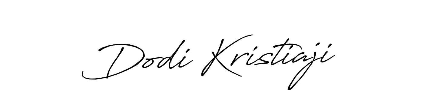 Once you've used our free online signature maker to create your best signature Antro_Vectra_Bolder style, it's time to enjoy all of the benefits that Dodi Kristiaji name signing documents. Dodi Kristiaji signature style 7 images and pictures png