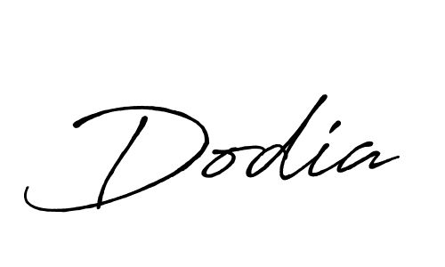 How to make Dodia name signature. Use Antro_Vectra_Bolder style for creating short signs online. This is the latest handwritten sign. Dodia signature style 7 images and pictures png