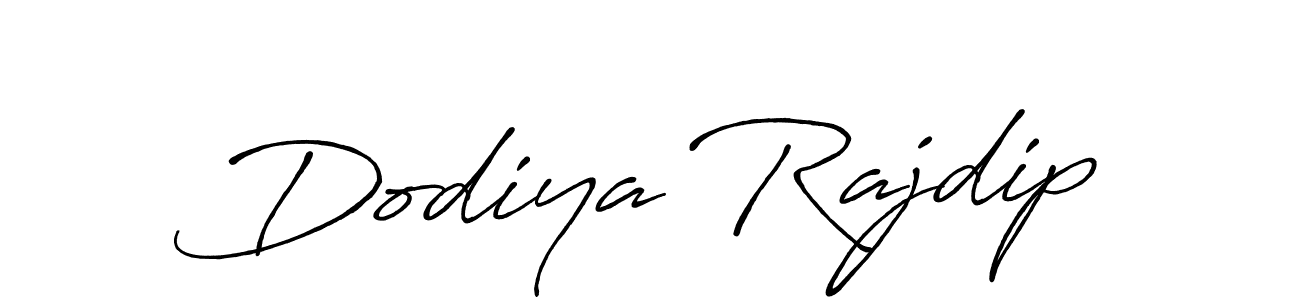 How to make Dodiya Rajdip signature? Antro_Vectra_Bolder is a professional autograph style. Create handwritten signature for Dodiya Rajdip name. Dodiya Rajdip signature style 7 images and pictures png