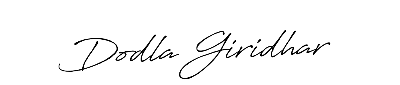 Antro_Vectra_Bolder is a professional signature style that is perfect for those who want to add a touch of class to their signature. It is also a great choice for those who want to make their signature more unique. Get Dodla Giridhar name to fancy signature for free. Dodla Giridhar signature style 7 images and pictures png