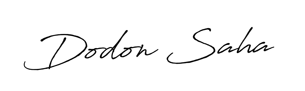 The best way (Antro_Vectra_Bolder) to make a short signature is to pick only two or three words in your name. The name Dodon Saha include a total of six letters. For converting this name. Dodon Saha signature style 7 images and pictures png