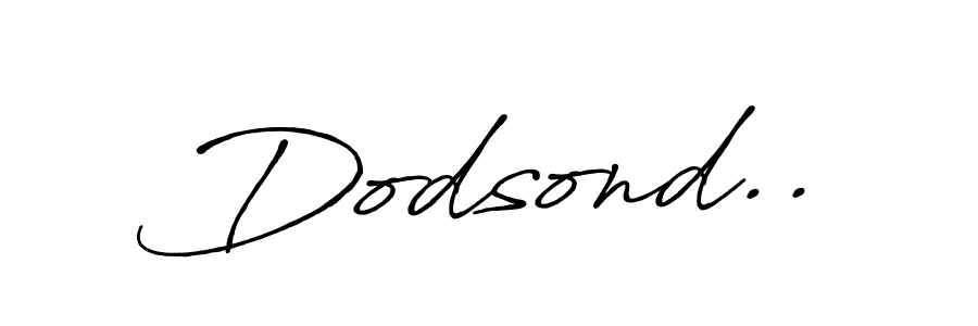 Create a beautiful signature design for name Dodsond... With this signature (Antro_Vectra_Bolder) fonts, you can make a handwritten signature for free. Dodsond.. signature style 7 images and pictures png