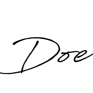 Also we have Doe name is the best signature style. Create professional handwritten signature collection using Antro_Vectra_Bolder autograph style. Doe signature style 7 images and pictures png