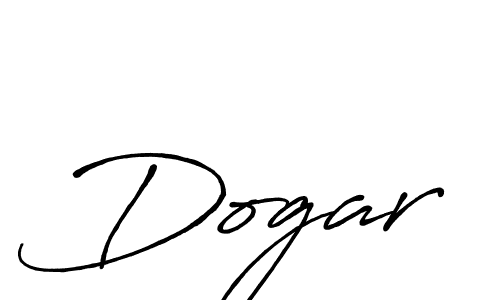 How to make Dogar name signature. Use Antro_Vectra_Bolder style for creating short signs online. This is the latest handwritten sign. Dogar signature style 7 images and pictures png