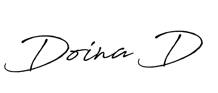 Similarly Antro_Vectra_Bolder is the best handwritten signature design. Signature creator online .You can use it as an online autograph creator for name Doina D. Doina D signature style 7 images and pictures png