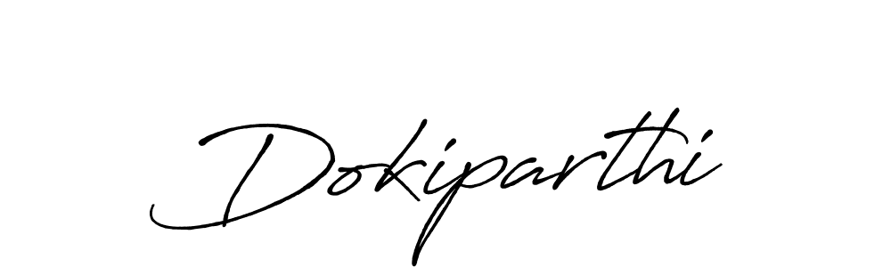 Make a beautiful signature design for name Dokiparthi. Use this online signature maker to create a handwritten signature for free. Dokiparthi signature style 7 images and pictures png