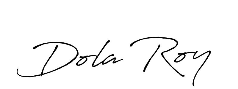 Also we have Dola Roy name is the best signature style. Create professional handwritten signature collection using Antro_Vectra_Bolder autograph style. Dola Roy signature style 7 images and pictures png