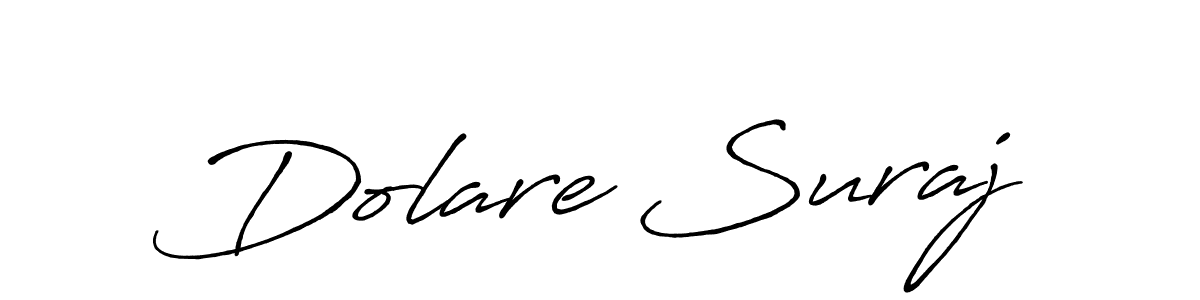 How to make Dolare Suraj signature? Antro_Vectra_Bolder is a professional autograph style. Create handwritten signature for Dolare Suraj name. Dolare Suraj signature style 7 images and pictures png