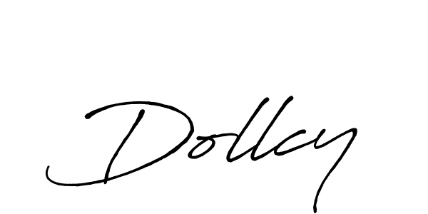 Make a beautiful signature design for name Dollcy. With this signature (Antro_Vectra_Bolder) style, you can create a handwritten signature for free. Dollcy signature style 7 images and pictures png