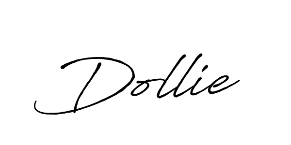 Design your own signature with our free online signature maker. With this signature software, you can create a handwritten (Antro_Vectra_Bolder) signature for name Dollie. Dollie signature style 7 images and pictures png