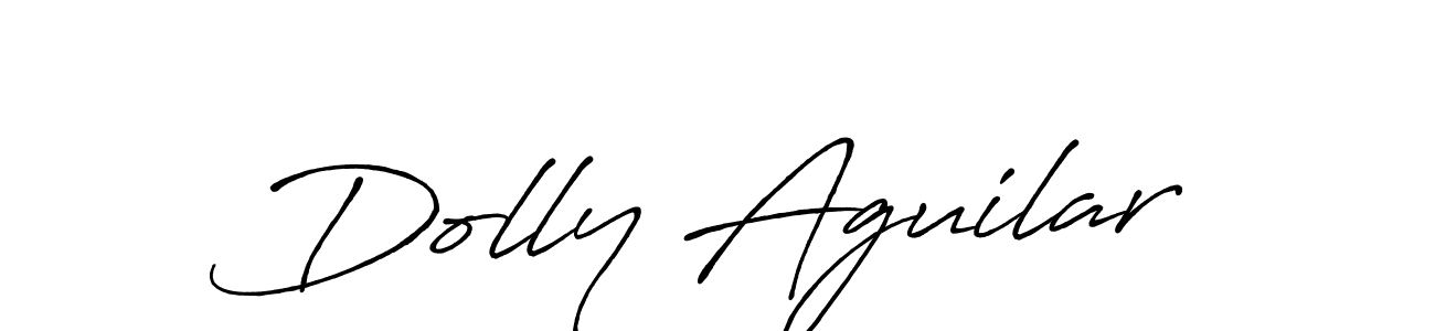 The best way (Antro_Vectra_Bolder) to make a short signature is to pick only two or three words in your name. The name Dolly Aguilar include a total of six letters. For converting this name. Dolly Aguilar signature style 7 images and pictures png