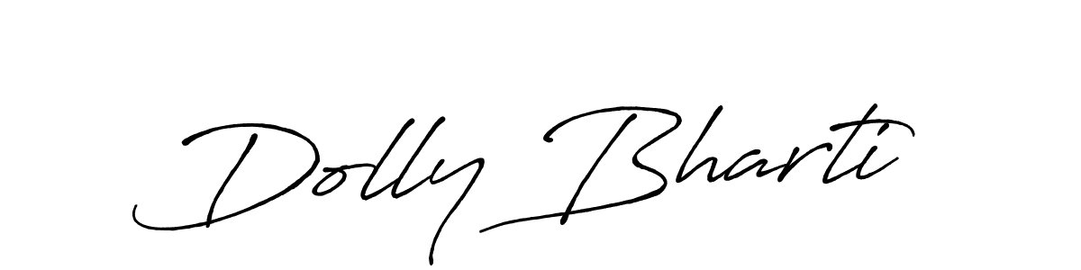 How to Draw Dolly Bharti signature style? Antro_Vectra_Bolder is a latest design signature styles for name Dolly Bharti. Dolly Bharti signature style 7 images and pictures png