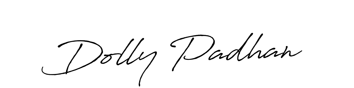 Make a short Dolly Padhan signature style. Manage your documents anywhere anytime using Antro_Vectra_Bolder. Create and add eSignatures, submit forms, share and send files easily. Dolly Padhan signature style 7 images and pictures png