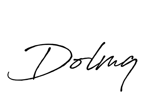 The best way (Antro_Vectra_Bolder) to make a short signature is to pick only two or three words in your name. The name Dolmq include a total of six letters. For converting this name. Dolmq signature style 7 images and pictures png