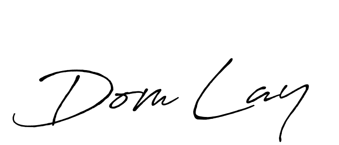 Design your own signature with our free online signature maker. With this signature software, you can create a handwritten (Antro_Vectra_Bolder) signature for name Dom Lay. Dom Lay signature style 7 images and pictures png