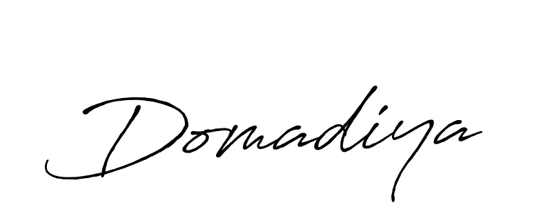 How to Draw Domadiya signature style? Antro_Vectra_Bolder is a latest design signature styles for name Domadiya. Domadiya signature style 7 images and pictures png